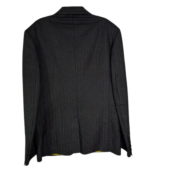 Vintage Diesel Truckistan Blazer Metallic Pinstripe Gorpcore Y2K Brown XXL - Picture 4 of 15